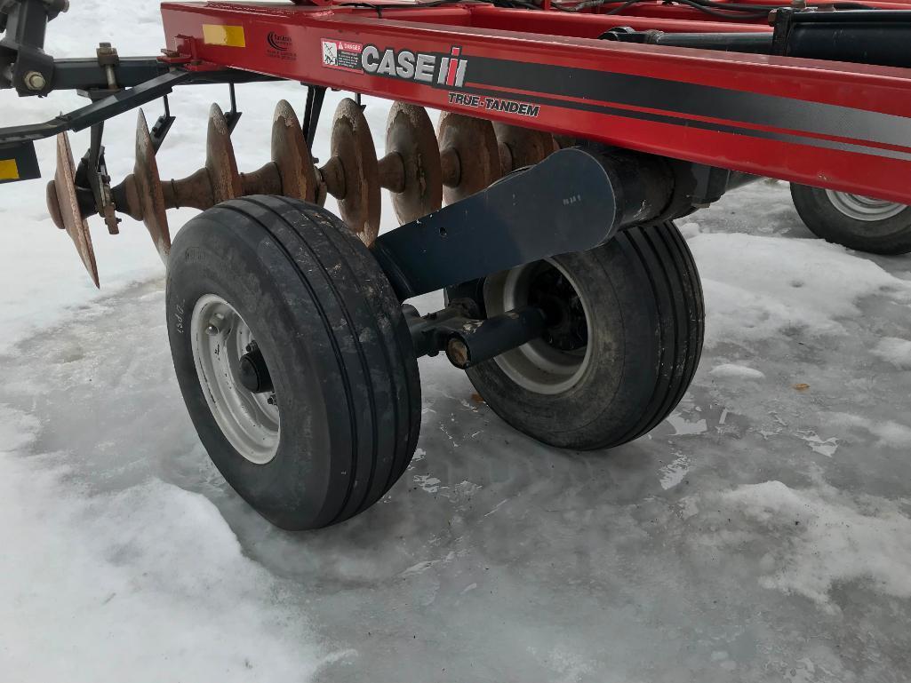 2009 Case IH RMX 370 True Tandem 34ft disk; 9in spacing; tandem wheels; scrapers; s/n Y8S010448.