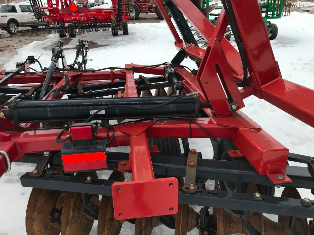 2009 Case IH RMX 370 True Tandem 34ft disk; 9in spacing; tandem wheels; scrapers; s/n Y8S010448.