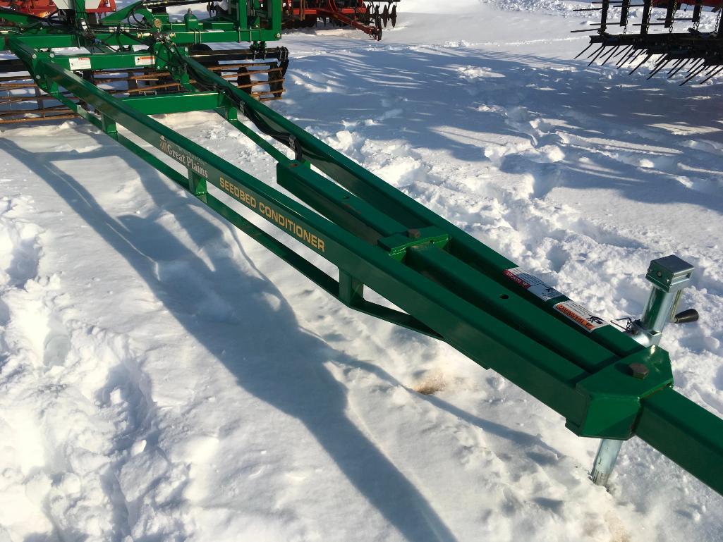 2014 Great Plains 2546 SC 46ft seedbed conditioner crumbler; hyd fold & lift; s/n GP-1479HH.