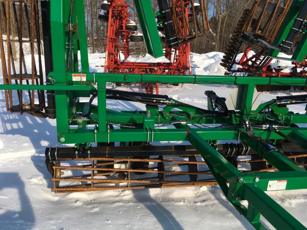 2014 Great Plains 2546 SC 46ft seedbed conditioner crumbler; hyd fold & lift; s/n GP-1479HH.