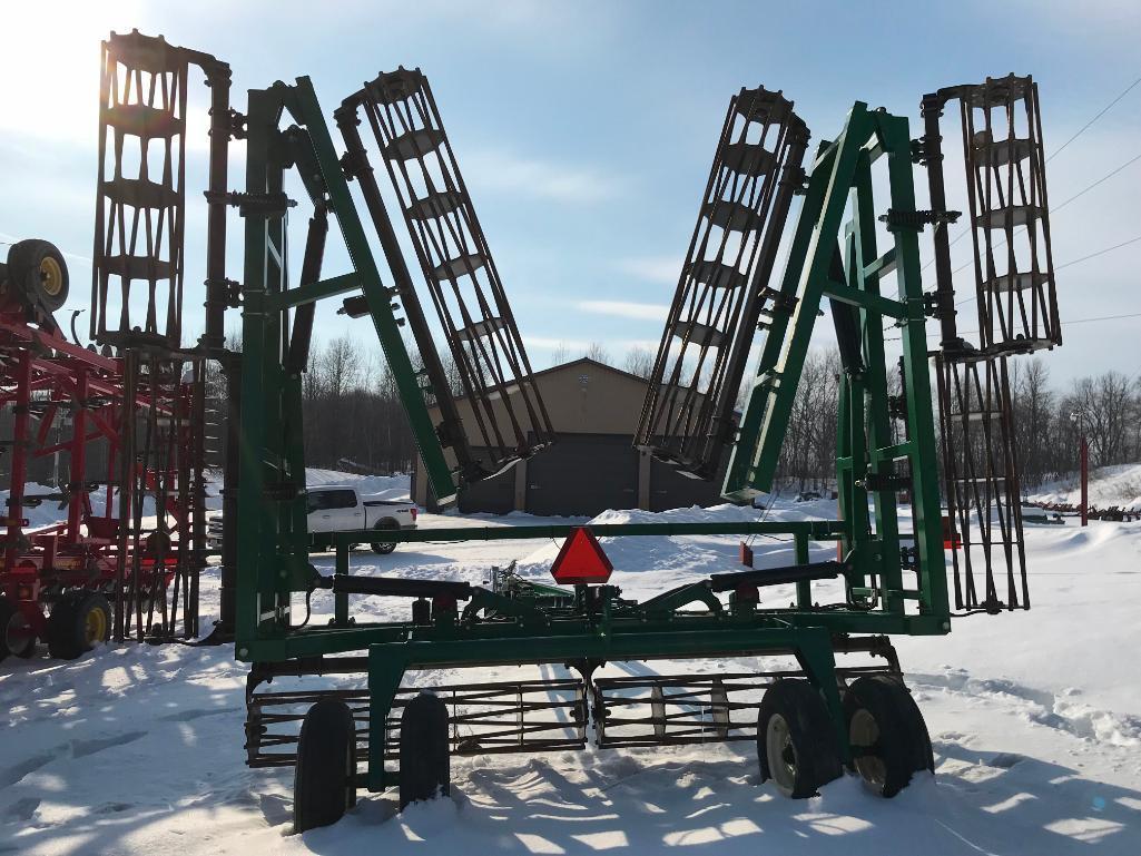 2014 Great Plains 2546 SC 46ft seedbed conditioner crumbler; hyd fold & lift; s/n GP-1479HH.