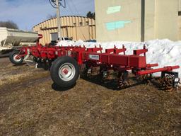 Lilliston 12-row 3pt mount rotary cultivator; 30in spacing; 3-spider units & 4-spider outside units;