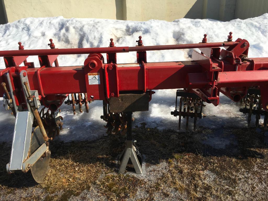 Lilliston 12-row 3pt mount rotary cultivator; 30in spacing; 3-spider units & 4-spider outside units;