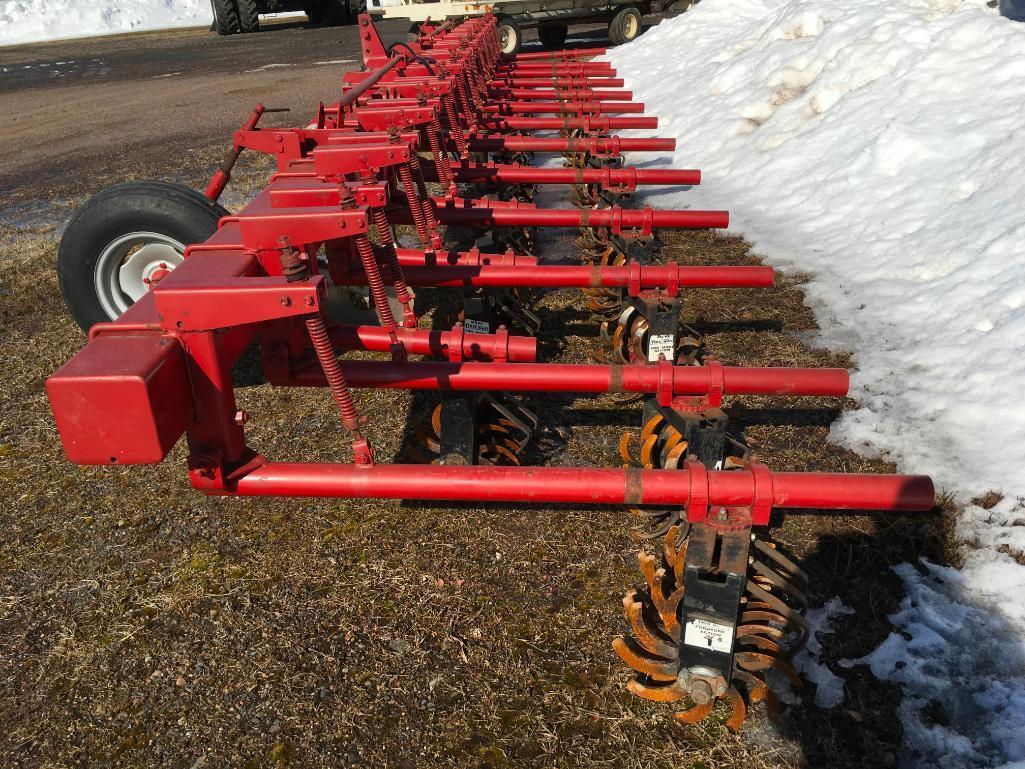 Lilliston 12-row 3pt mount rotary cultivator; 30in spacing; 3-spider units & 4-spider outside units;