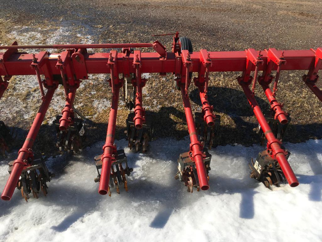 Lilliston 12-row 3pt mount rotary cultivator; 30in spacing; 3-spider units & 4-spider outside units;