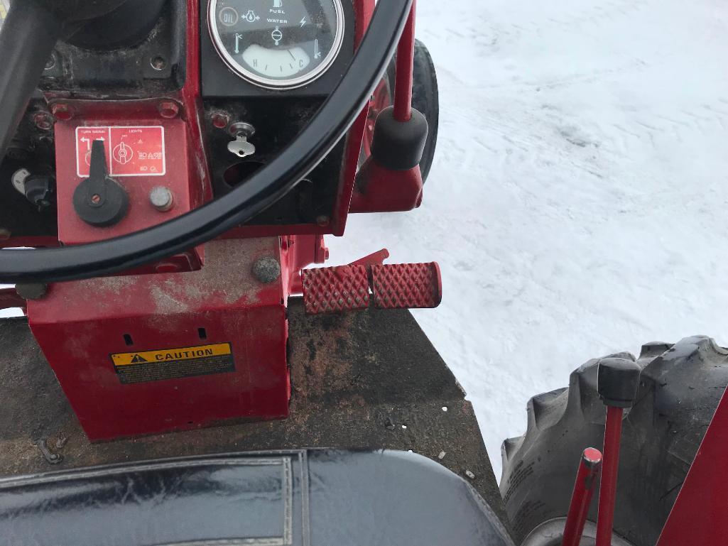 1977 IHC 686 tractor; open station; diesel; TA trans.; 13.6 x 38 rear tires; 2-hyds; rock box; 7,407