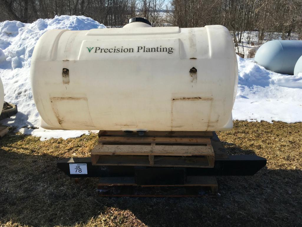 300-gallon tractor mount saddle tank w/ frame.