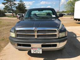 (TITLE) 2002 Dodge Ram 2500 pickup truck; 2x4; V-8 gas; auto; 8ft box; 149,485 miles; vin