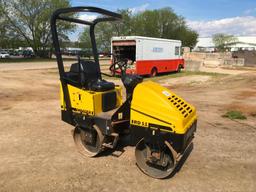 2001 Wacker RD11A double drum vibratory roller; 36in drums; Honda 18 hp. gas; water tank; 257 hours;