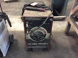 Solar 295 amp arc welder; 1ph.