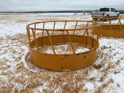 Sioux round bale feeder ring.