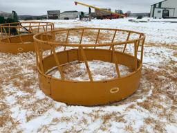 Sioux round bale feeder ring.