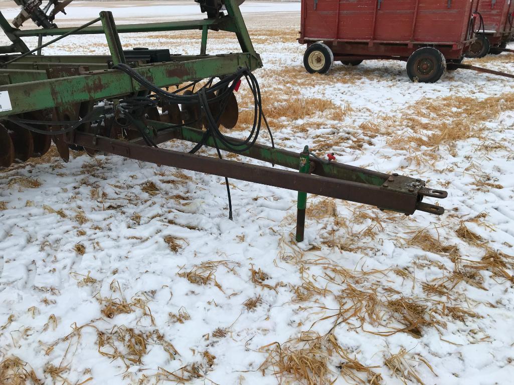 John Deere 230 21' disk w/ buster bar; s/n 029556A.