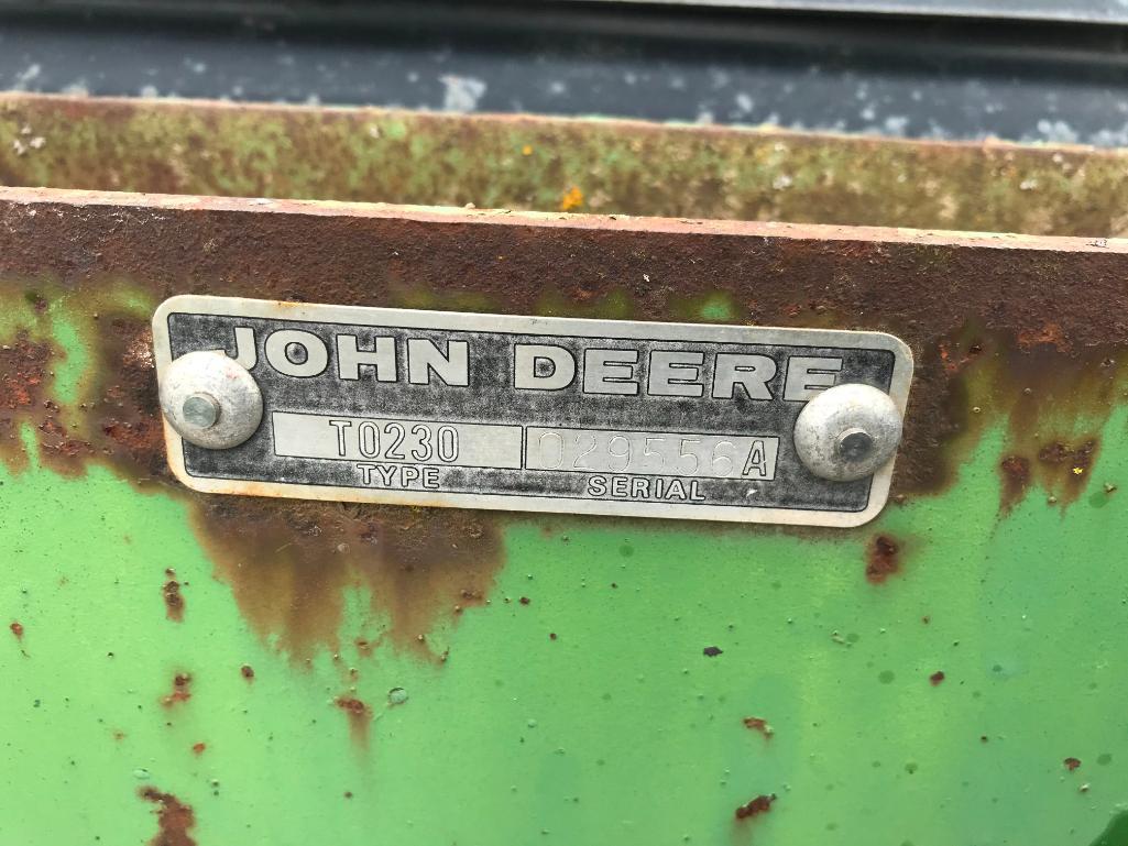 John Deere 230 21' disk w/ buster bar; s/n 029556A.
