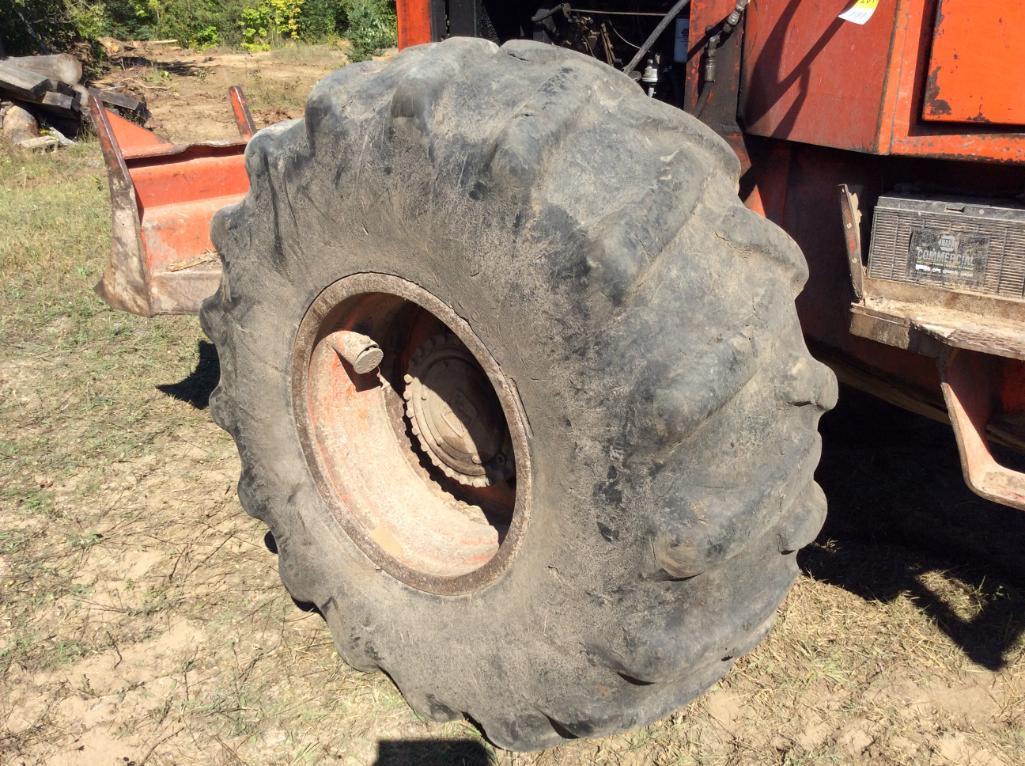 1988 Timberjack 230 Turbo single bunk forwarder; 23.1 x 26 tires; Cummins 4BT diesel; s/n 797016.