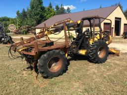 Gafner Iron Mule 4501 forwarder; Ford diesel; (Non-Running); s/n 4K30B or 436075.