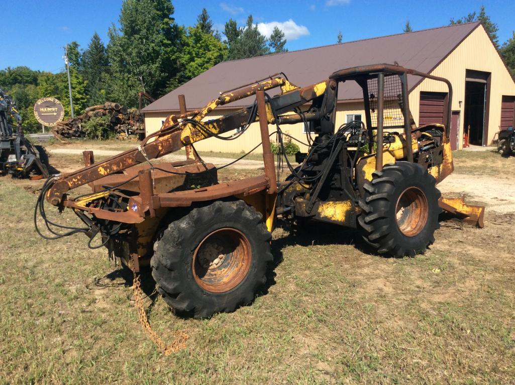 Gafner Iron Mule 4501 forwarder; Ford diesel; (Non-Running); s/n 4K30B or 436075.