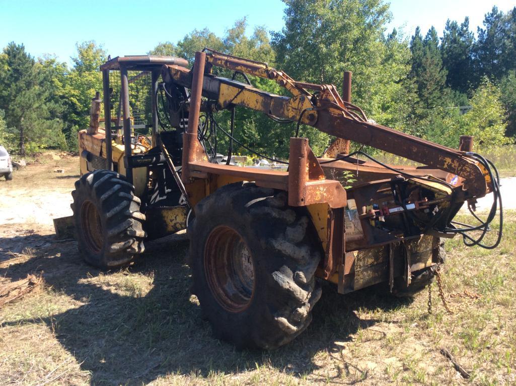 Gafner Iron Mule 4501 forwarder; Ford diesel; (Non-Running); s/n 4K30B or 436075.