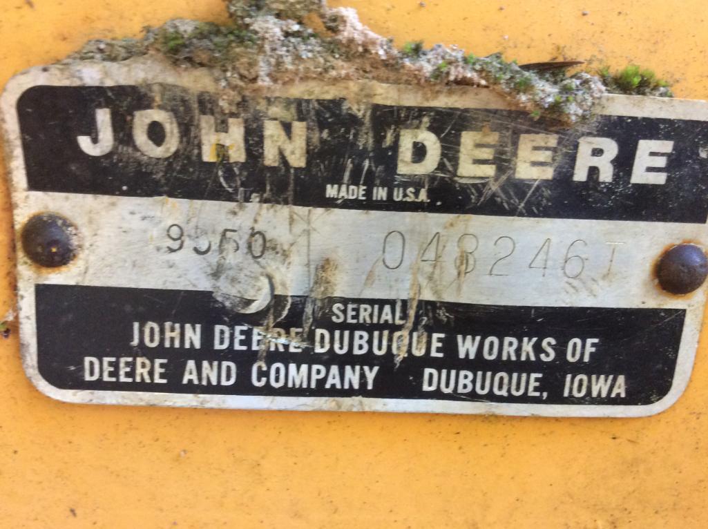 John Deere backhoe for John Deere 550 crawler dozer.