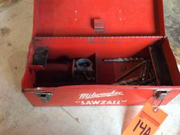 Milwaukee 1/2" drill w/ case.