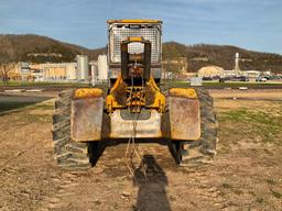 2000 John Deere 540 G III cable skidder; cab; 23.1 x 26 tires, 10,050 hours showing; s/n