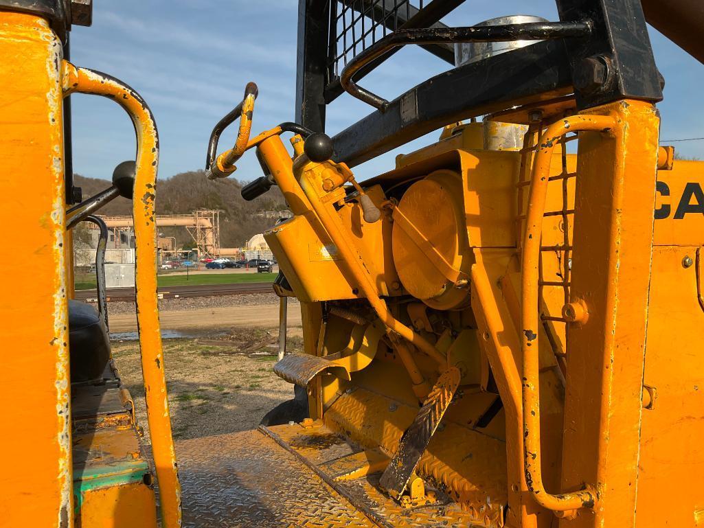 1978 Caterpillar 518 cable skidder; Gearmatic winch; 23.1 x 26 tires; 1,415 hours showing; s/n