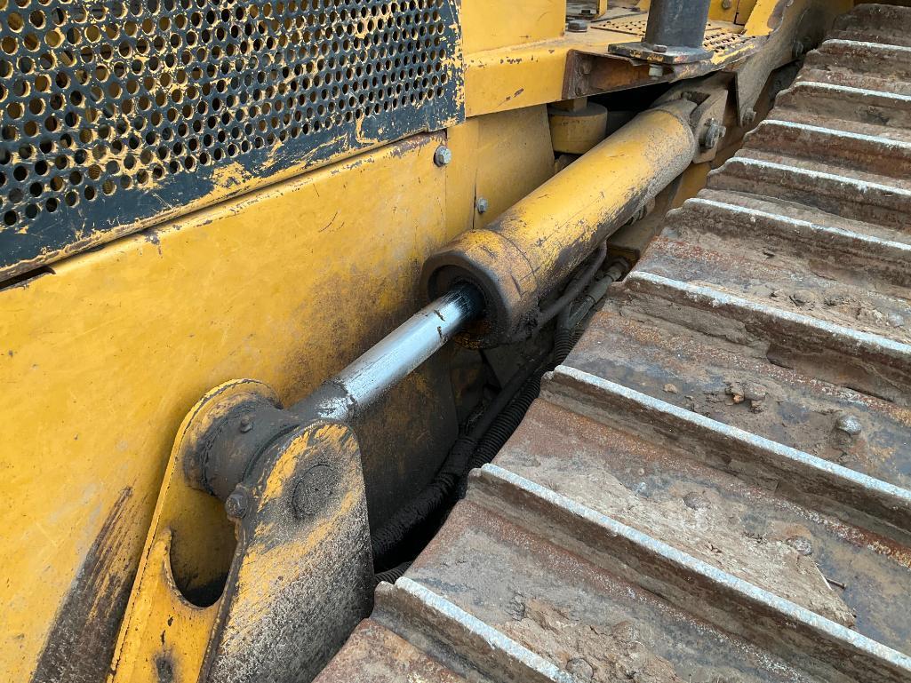 1997 Caterpillar D5M XL crawler dozer; cab; Allied winch; 6 way blade; 2,075 hours showing; s/n