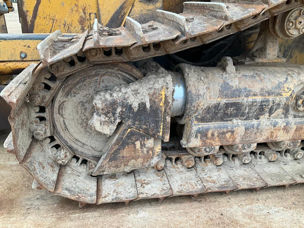 1997 Caterpillar D5M XL crawler dozer; cab; Allied winch; 6 way blade; 2,075 hours showing; s/n