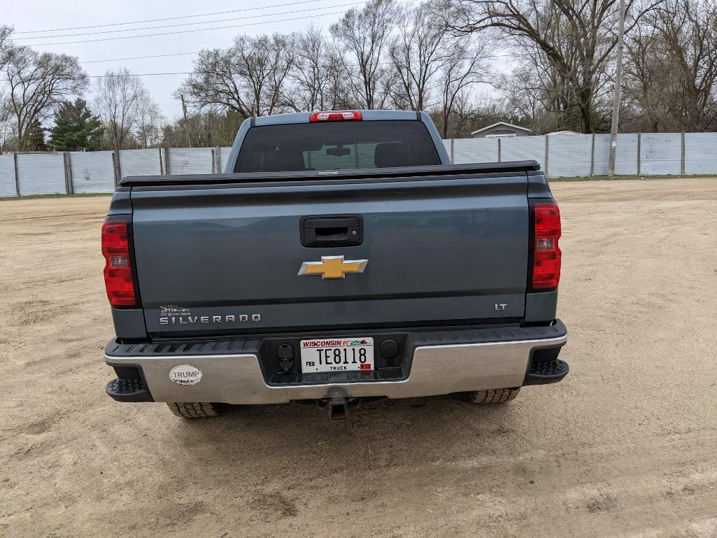 (TITLE) 2014 Chevrolet 1500 Silverado LT 4x4 double cab pickup truck; 5.3 L engine; 223,648 miles