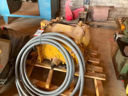 Gear Matic skidder winch; s/n 19 14738.