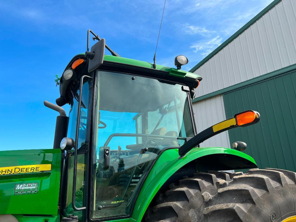 2008 John Deere 7830 tractor, CHA, MFD, 16 speed Power Quad trans w/ LHR, 480/80R 46 axle duals,