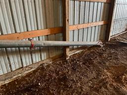 4" x 20' grain auger w/ electric motor.