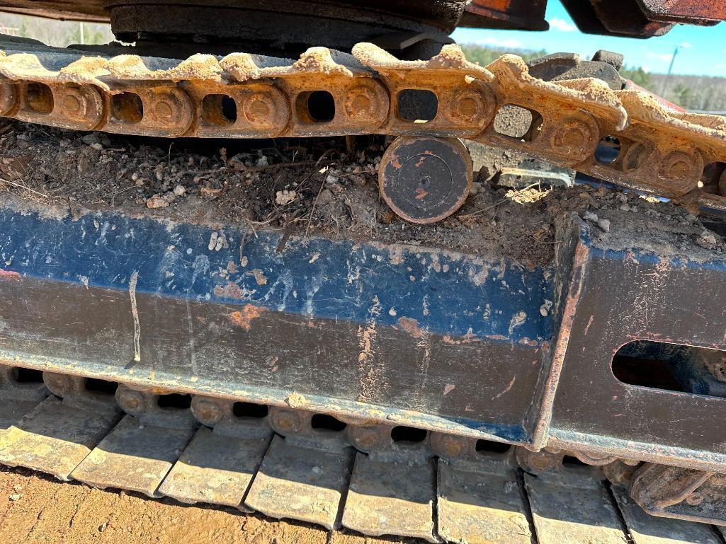 Takeuchi F3 Tiger excavator, OROPS, steel tracks, hyd thumb, front blade, runs & operates, 3,773 hrs