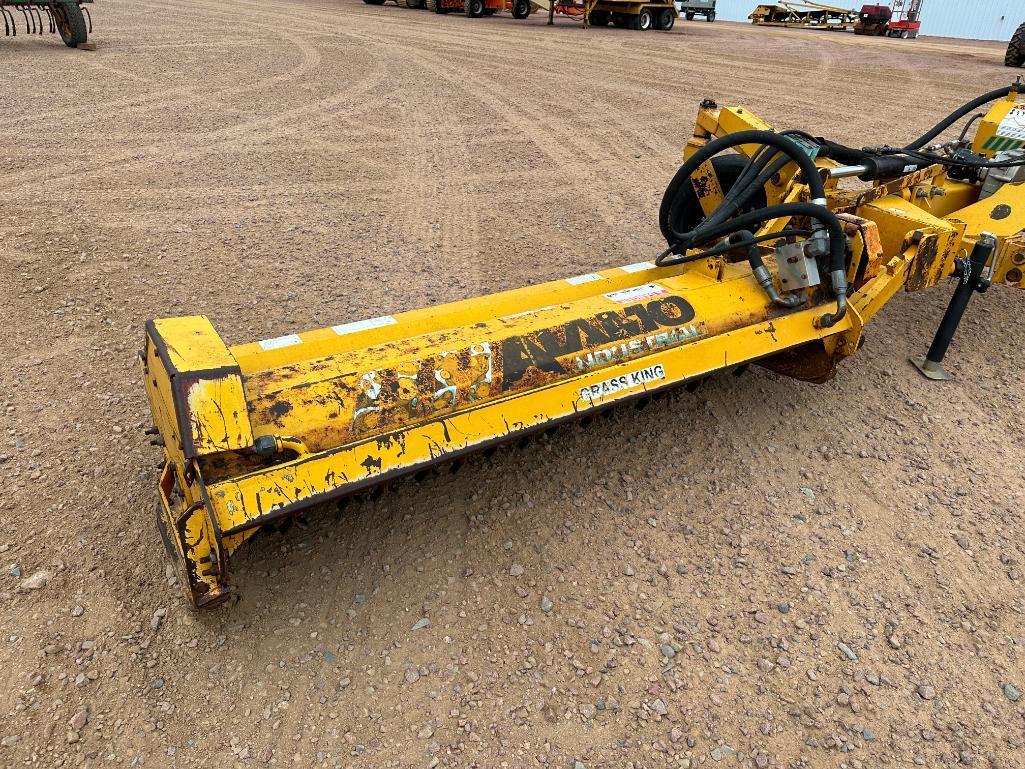 Alamo RHGK 6' 3pt mount flail mower, PTO drive, hyd fold, tail wheel, SN: 01454.