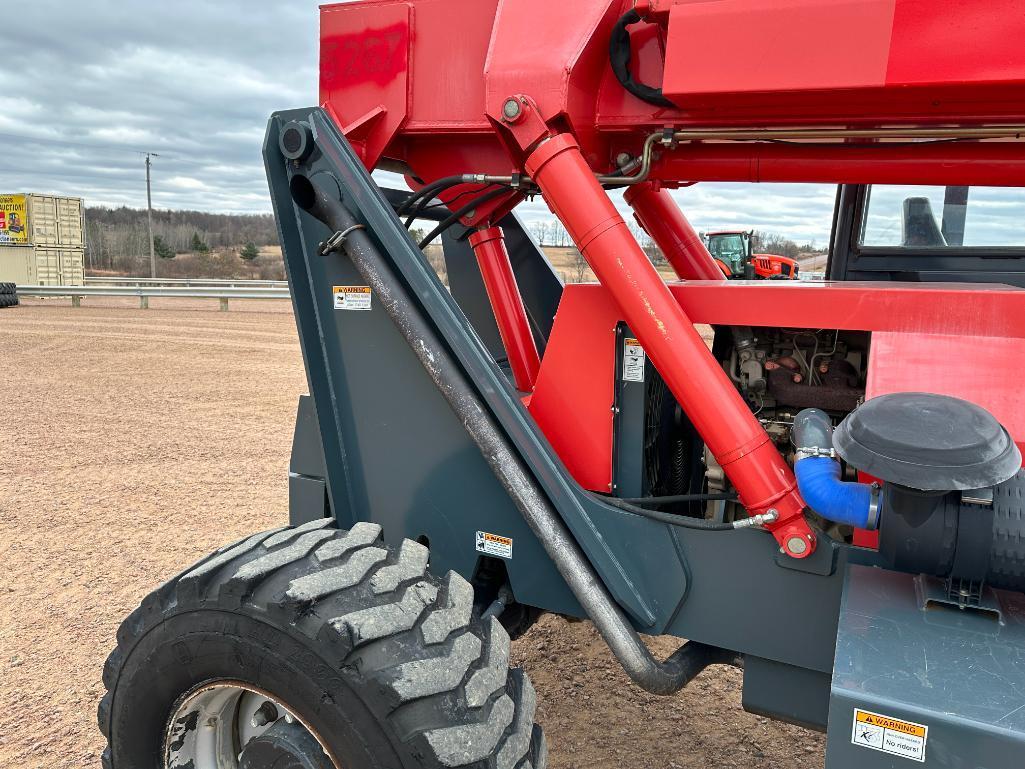 2014 Manitou MT6034T telehandler, OROPS, 4x4, 6,000 lb capacity, 34' lift, John Deere diesel engine,