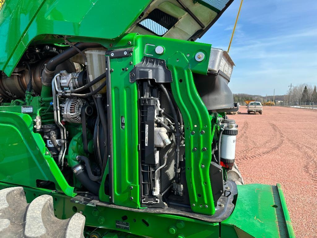 2013 John Deere 6150R tractor, CHA, MFD, IVT trans, 480/80R38 rear tires, bar axle, 3-hyds, 540/1000