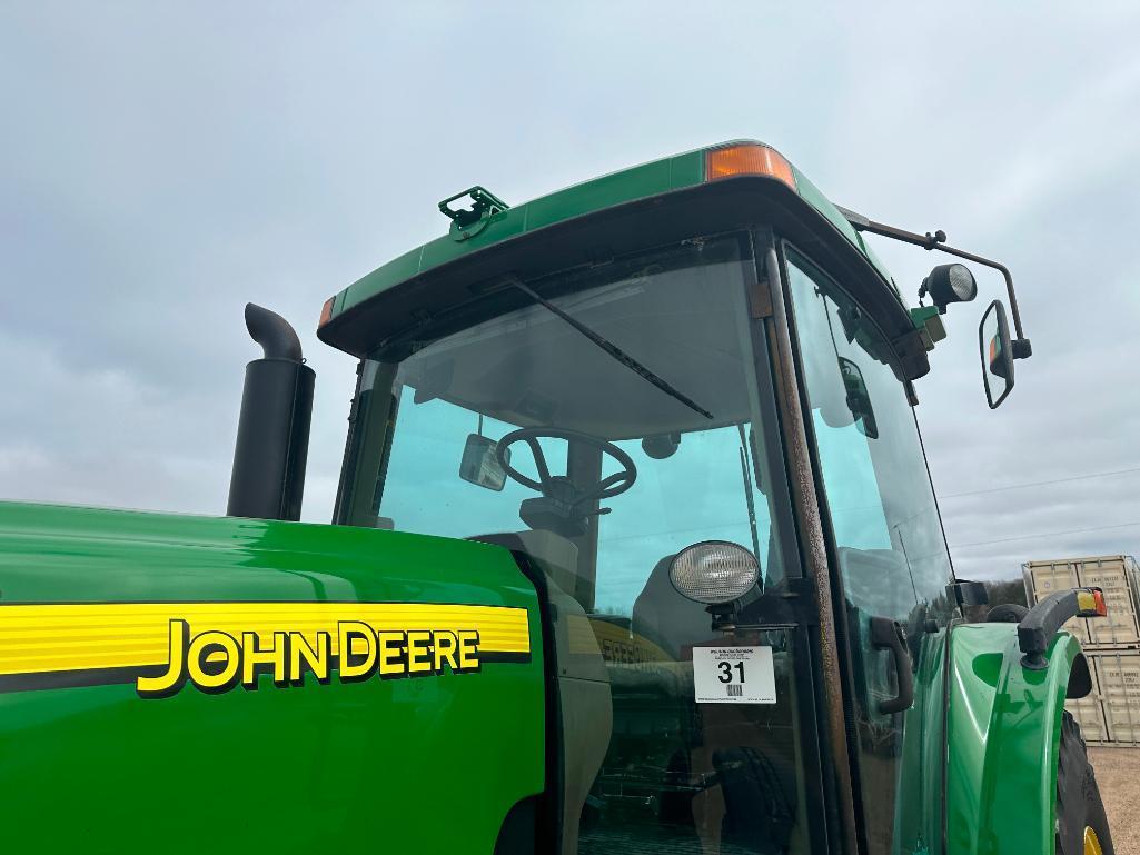 2004 John Deere 8320 tractor, CHA, MFD, 18.4x42 rear tires, powershift trans, 4-hyds, 1000 PTO,