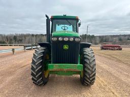 2004 John Deere 8320 tractor, CHA, MFD, 18.4x42 rear tires, powershift trans, 4-hyds, 1000 PTO,