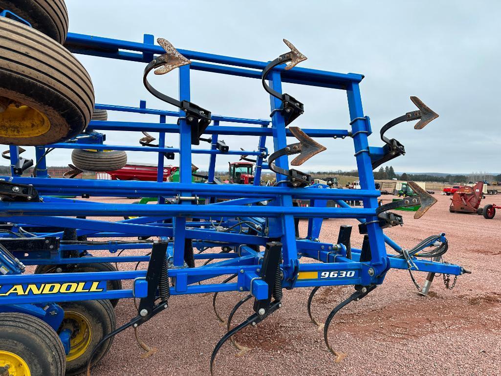 2012 Landoll 9630-20 20" field cultivator, walking tandem wheels, 5-bar spike harrow, transport