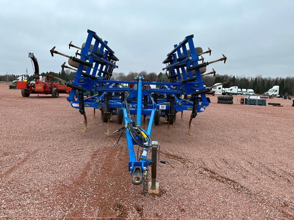 2012 Landoll 9630-20 20" field cultivator, walking tandem wheels, 5-bar spike harrow, transport