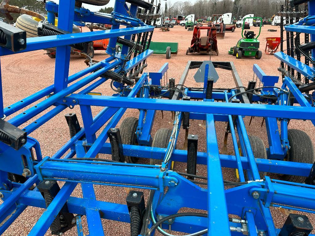 2012 Landoll 9630-20 20" field cultivator, walking tandem wheels, 5-bar spike harrow, transport