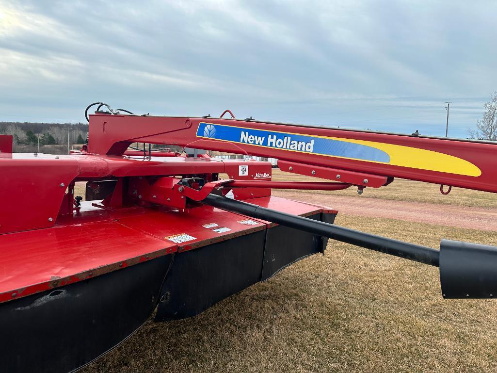 2014 New Holland H7450 13' discbine, hydra swing, rubber rolls SN: YDN098575.