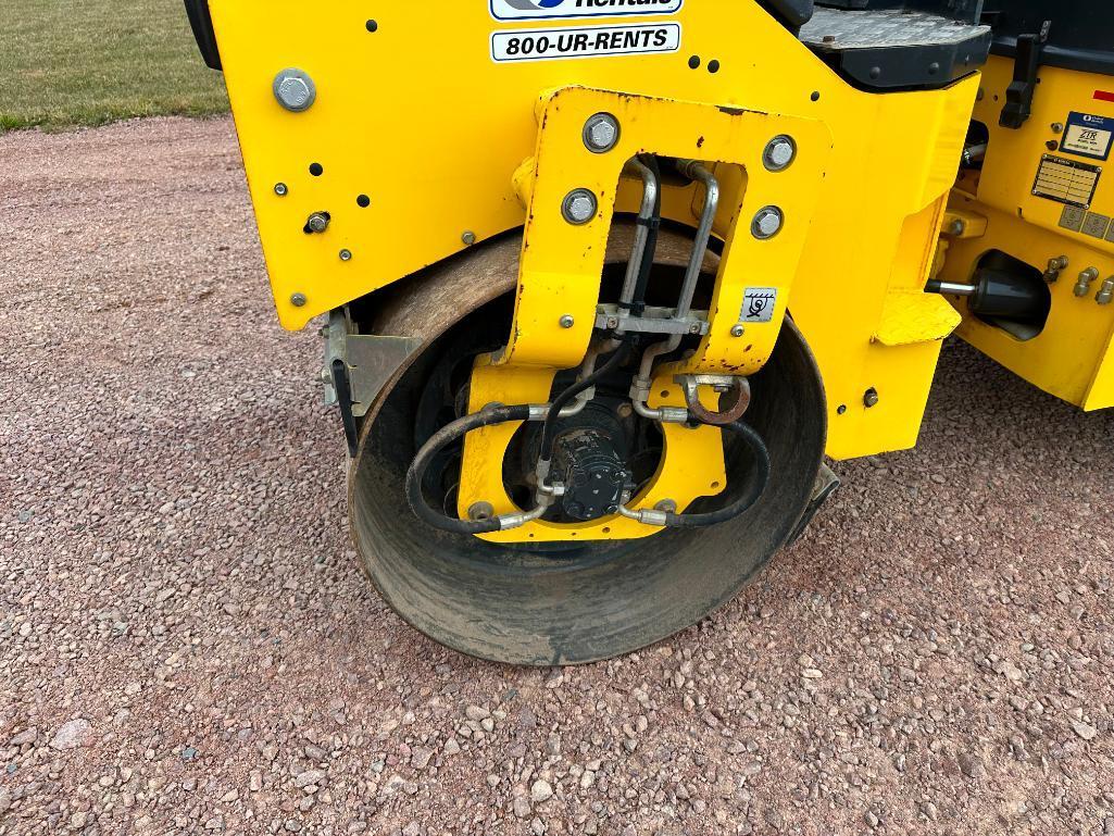 2018 Bomag BW120 SL-5 double drum roller, OROPS, 47" drums, Kubota diesel engine, hydro trans, water