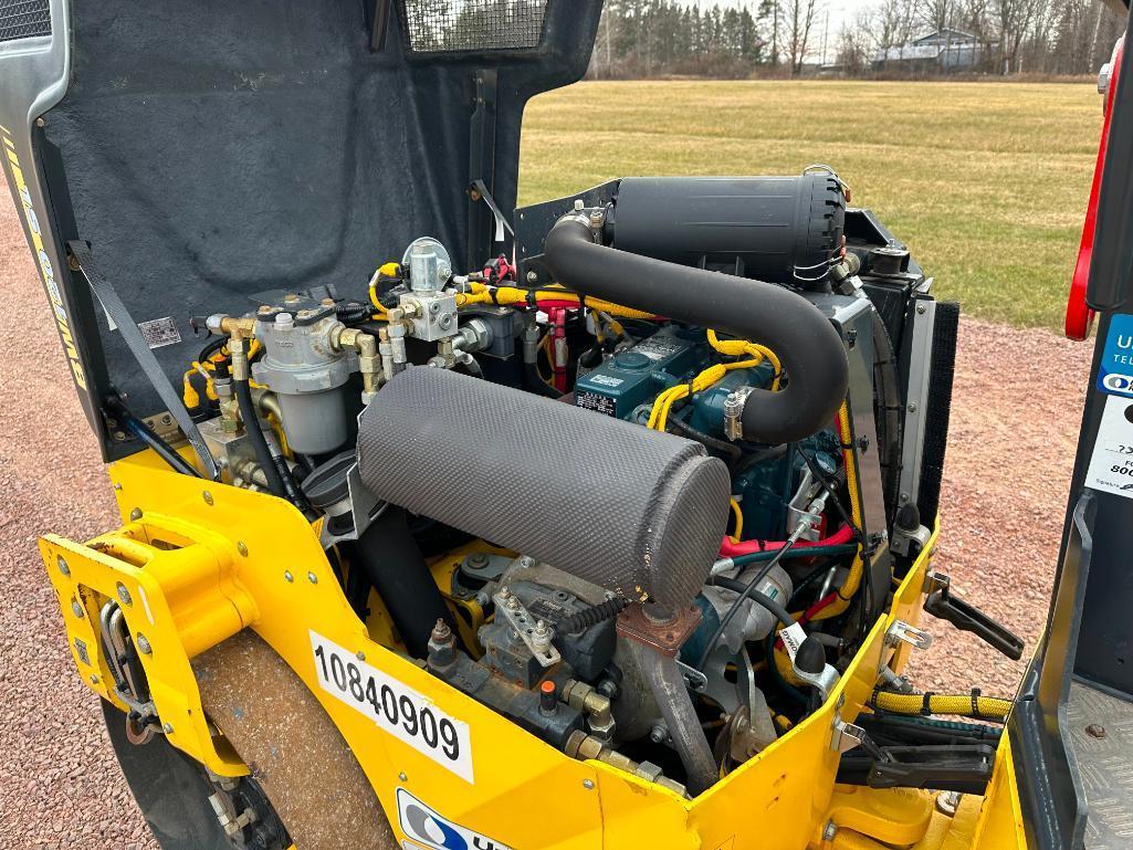 2018 Bomag BW120 SL-5 double drum roller, OROPS, 47" drums, Kubota diesel engine, hydro trans, water