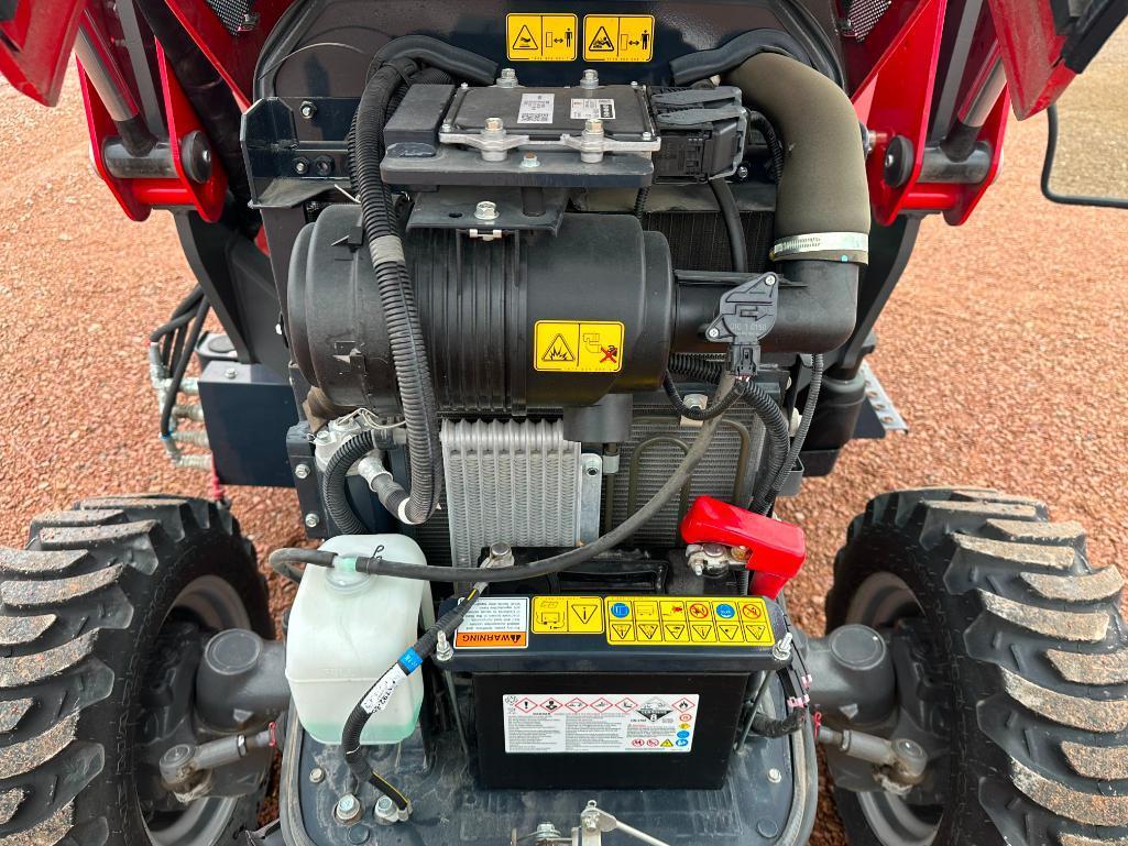 NEW 2021 Massey 1840M compact tractor, cab w/ heat & AC, 4x4, Massey FL2611 loader, shuttle trans,