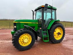 1998 John Deere 7410 tractor, CHA, MFD, 18.4x38 rear tires, 16-spd Powerquad trans, 3-hyds, 540/1000