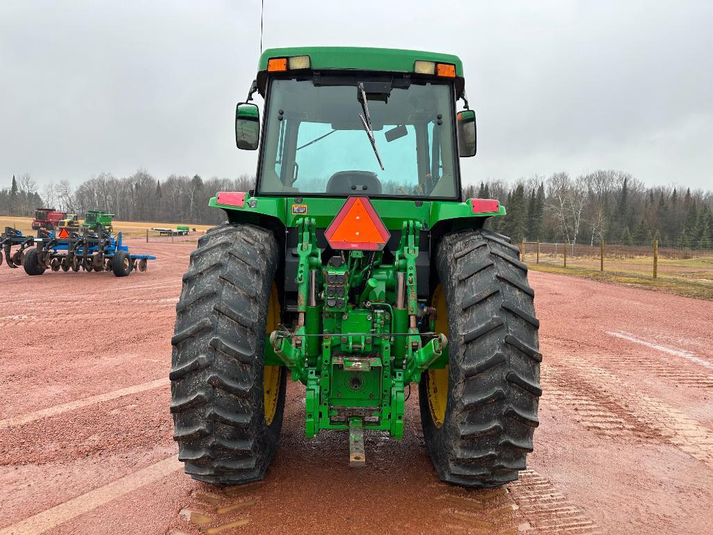 1998 John Deere 7410 tractor, CHA, MFD, 18.4x38 rear tires, 16-spd Powerquad trans, 3-hyds, 540/1000