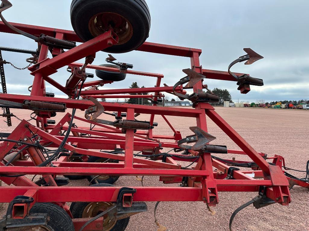 Case IH 4800 24' field cultivator w/ 5-bar spike harrow, tandem wheels, SN: JAG0060527.