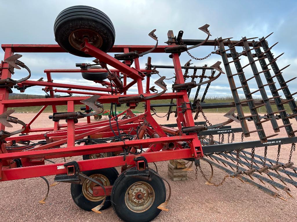 Case IH 4800 24' field cultivator w/ 5-bar spike harrow, tandem wheels, SN: JAG0060527.