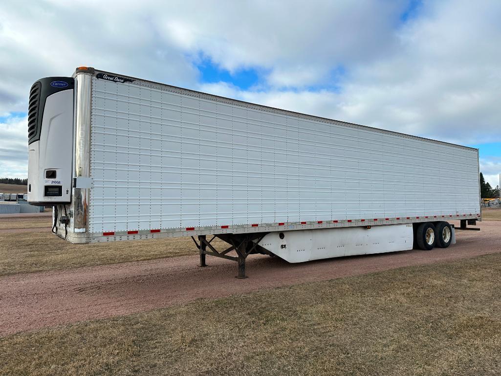 (TITLE) 2012 Great Dane SUP-1114-31053 53' refrigerated van trailer, tandem axle, Carrier X2 2100A